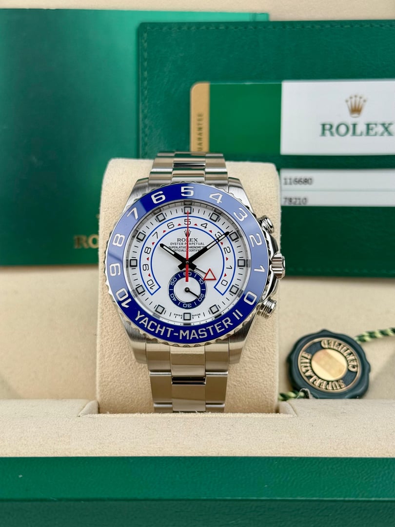 Rolex Yacht-Master II 44mm White
