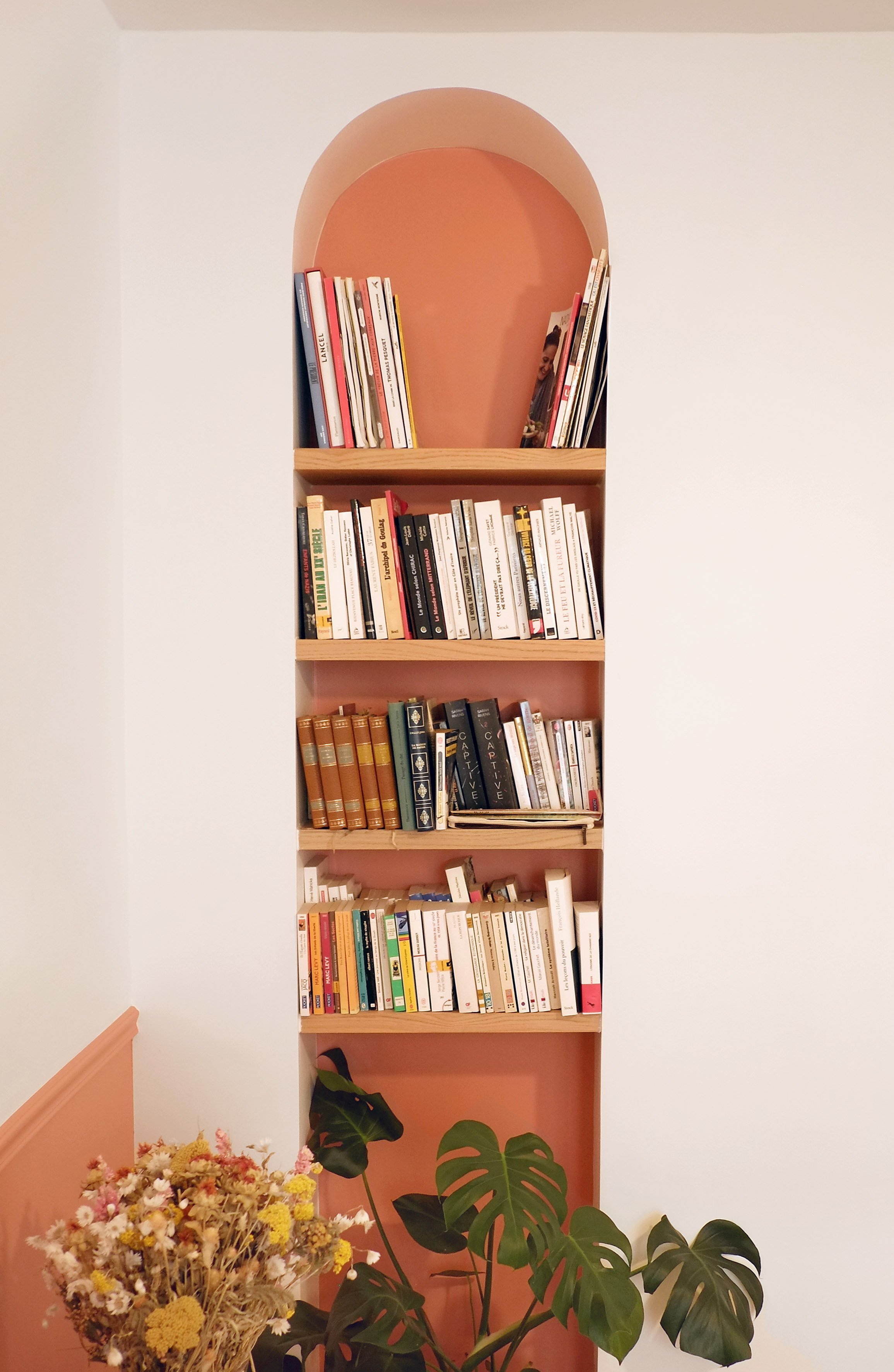 Rénovation appartement Clignancourt - Niche décorative sur mesure