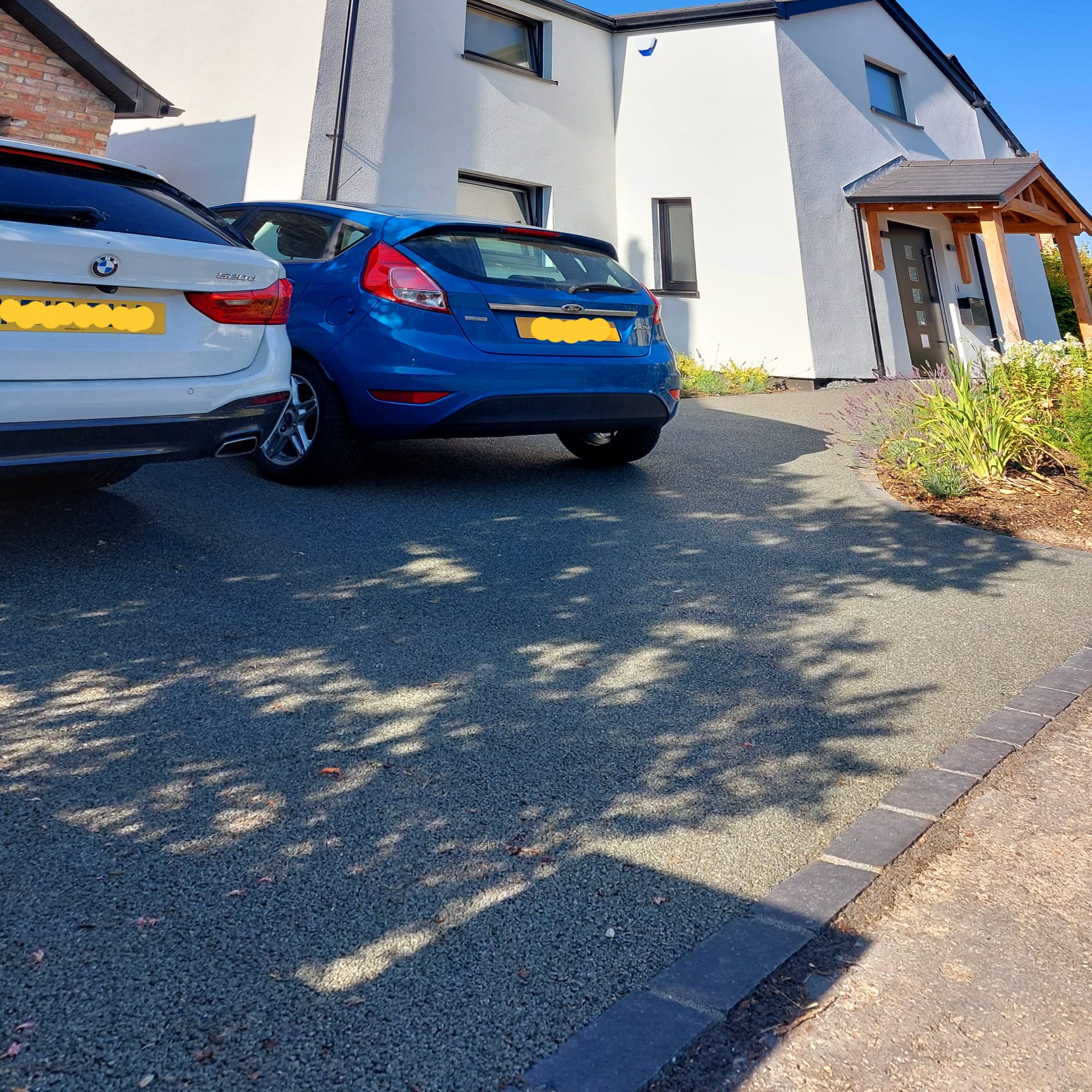 Resin bound driveway