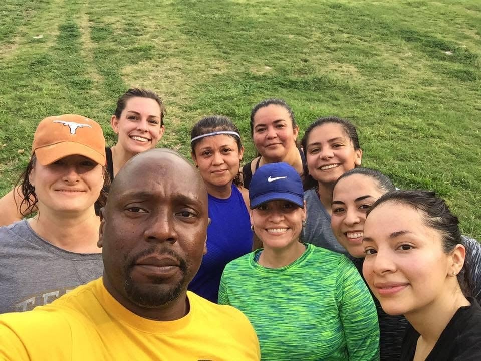 Outdoor fitness training location