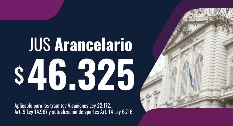Jus Arancelario Caja de Abogados