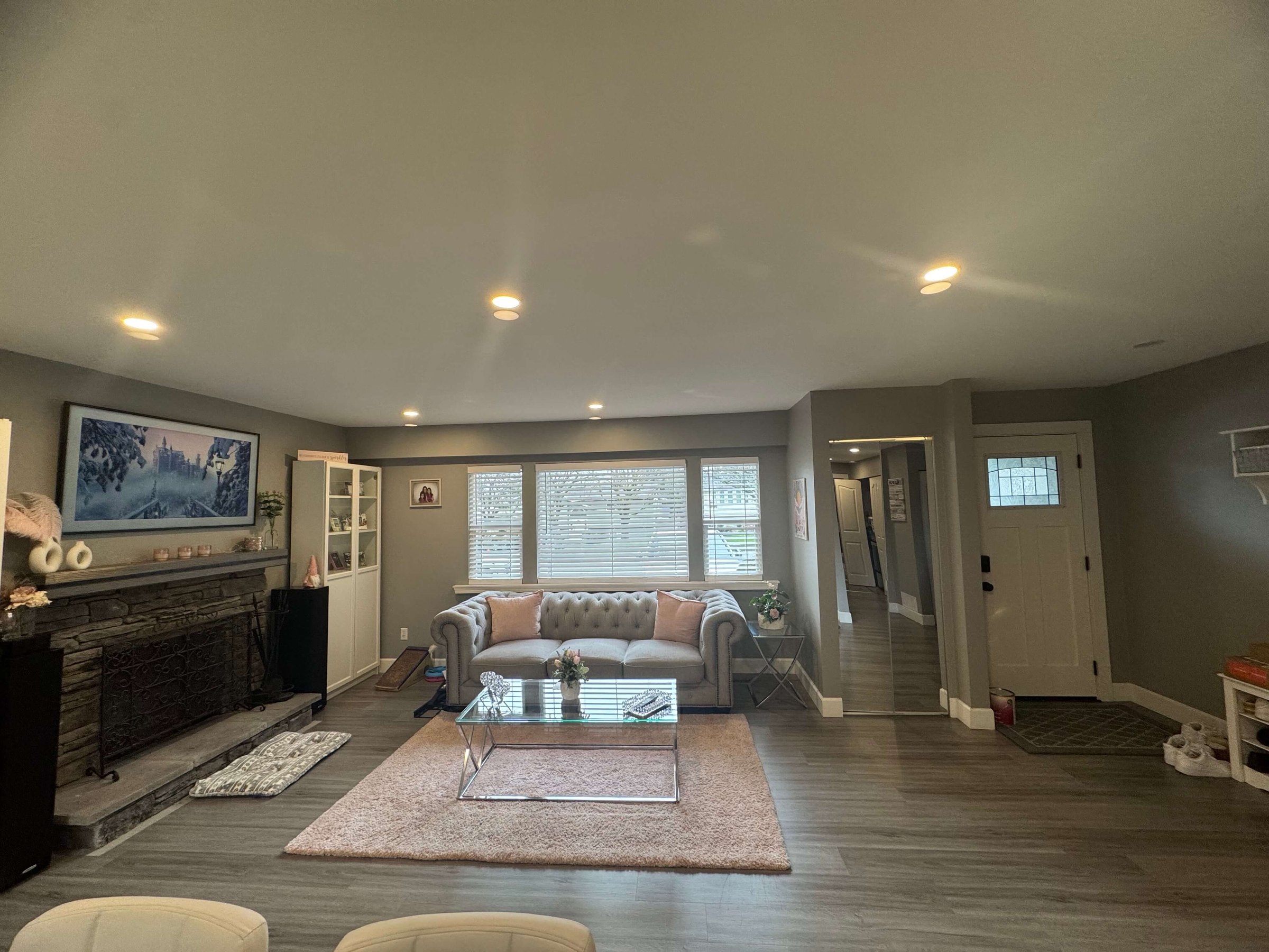 Living room renovation