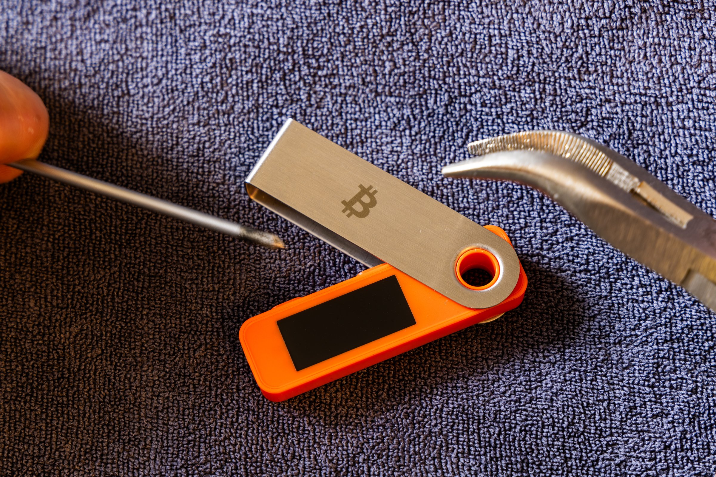 Hardware wallet security