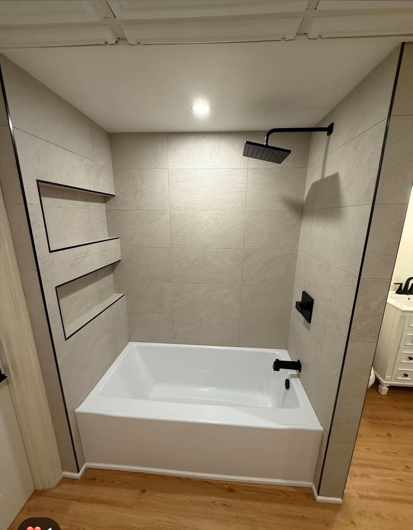 Bathroom and laundry room remodel in Maumee OH