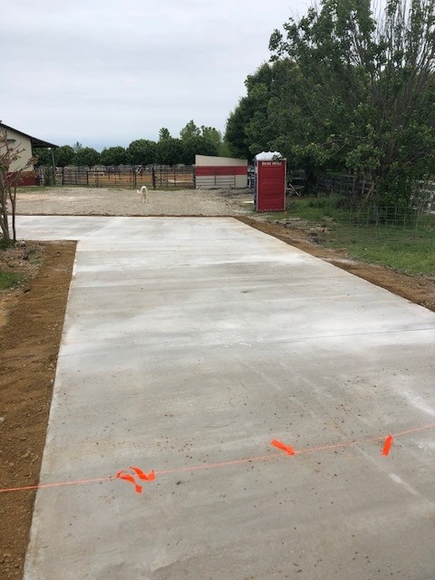 Completed paving work by Allstar Paving