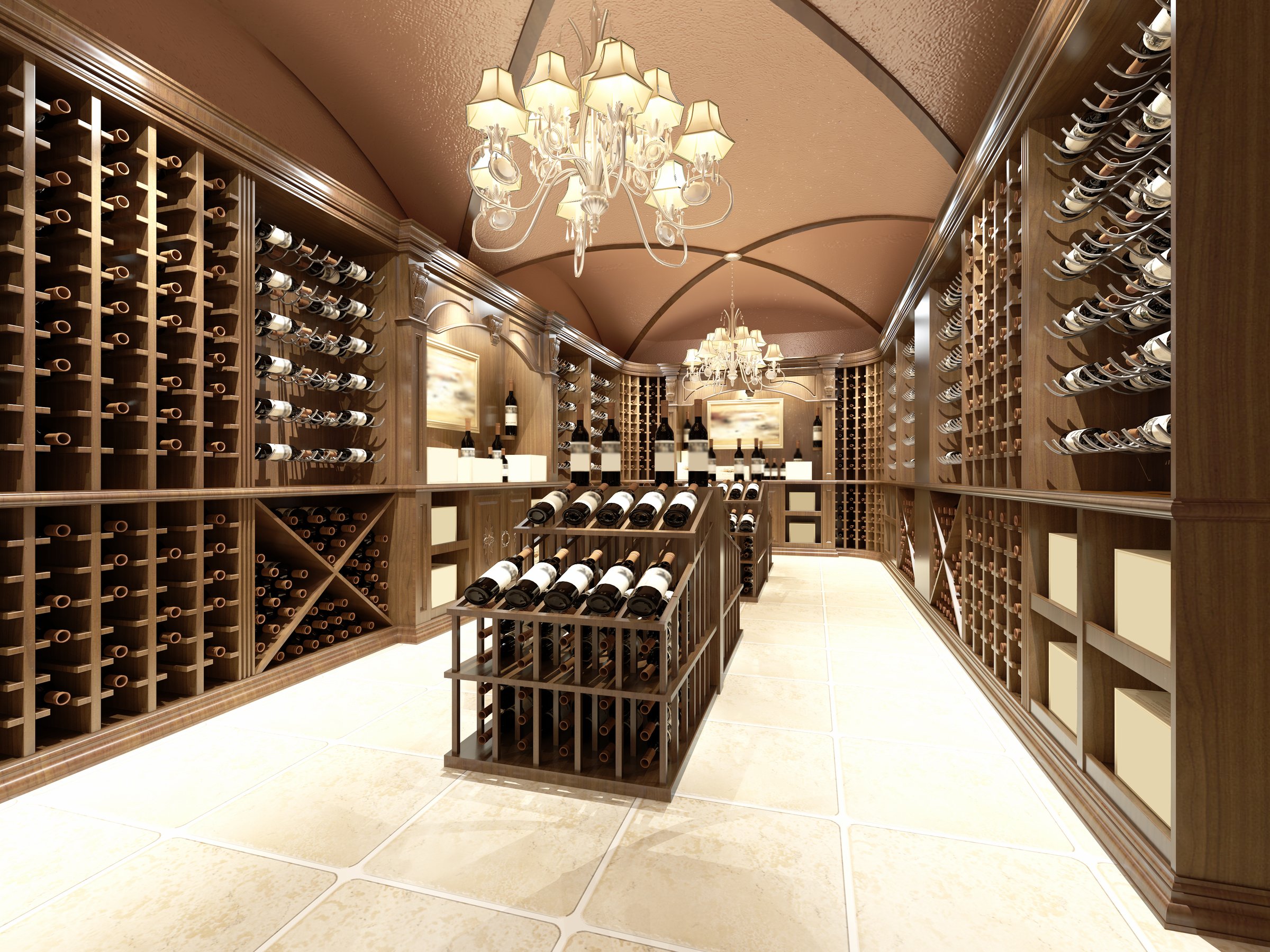 Wine rooms and saunas