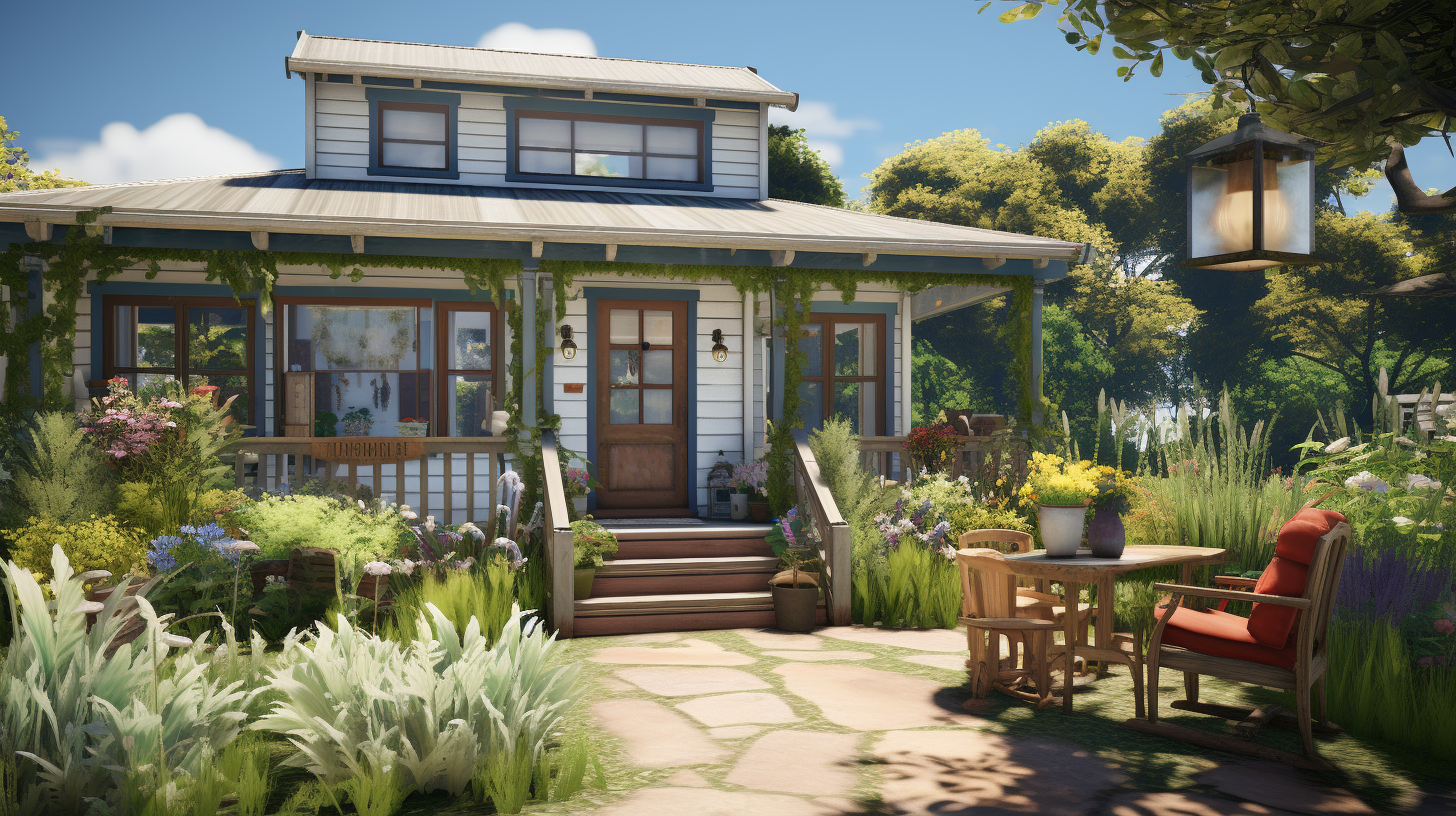Residential homes on a quiet street in Mar Vista Los Angeles