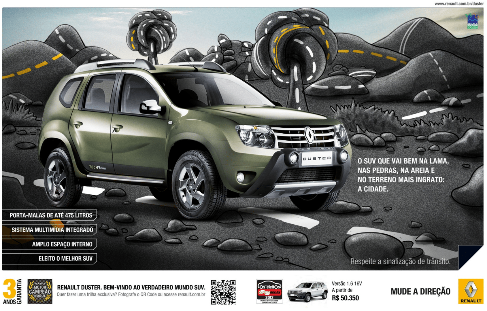 Renault Duster 4x4 campaign