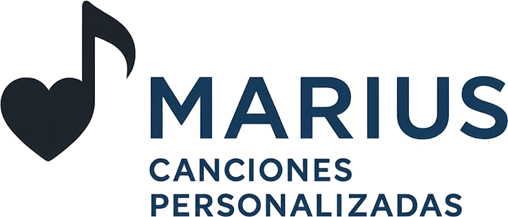 MARIUS-CANCIONES PERSONALIZADAS Logo
