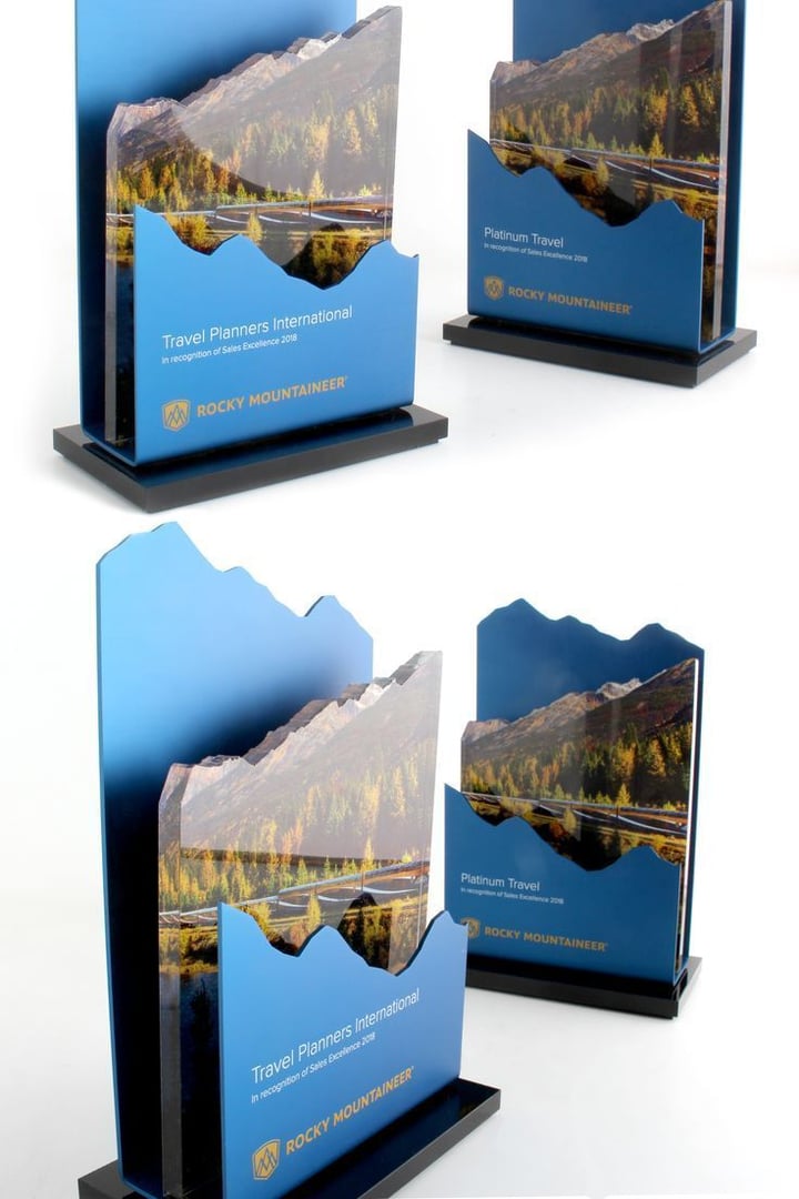 Porta tarjetas acrílico