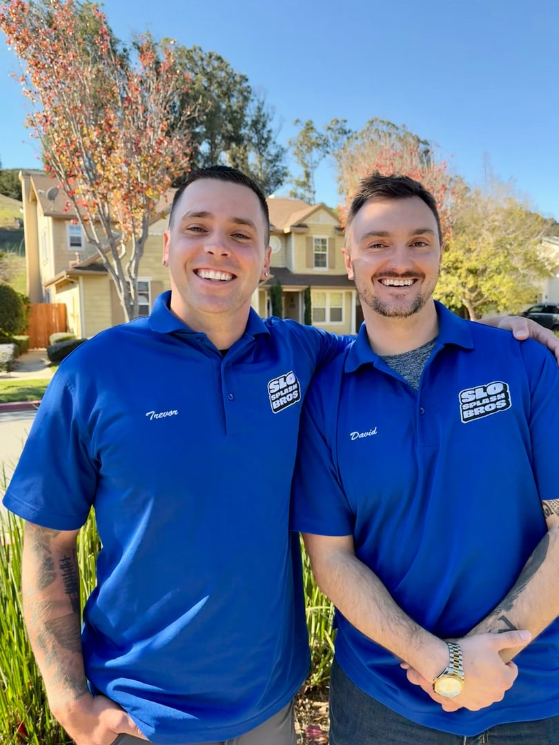 David and Trevor - SLO Splash Bros founders