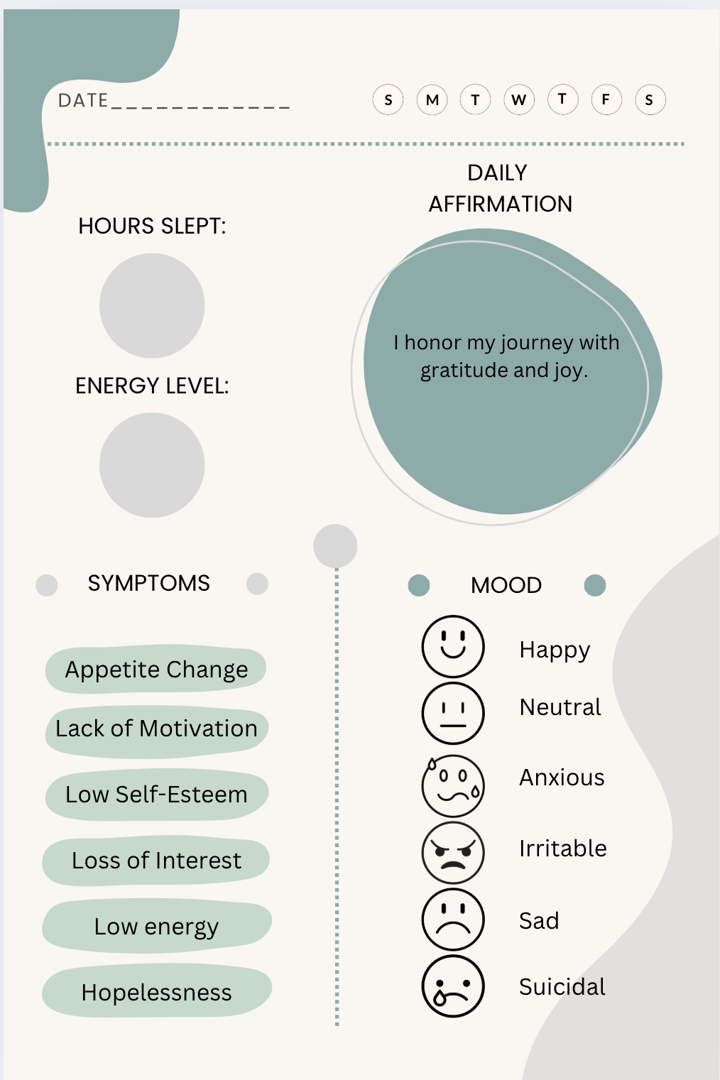 Mood Tracker Journal
