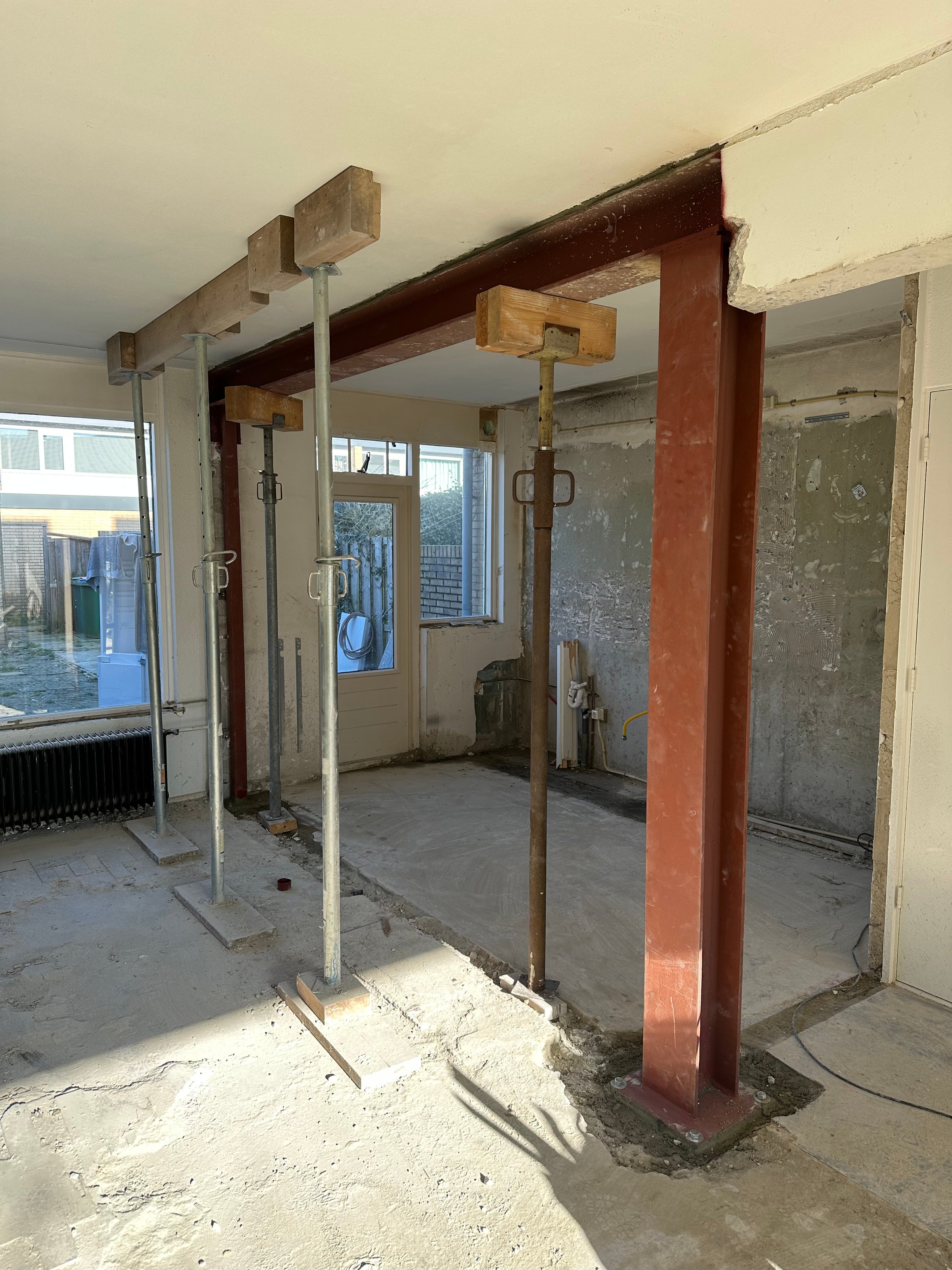 Muurdoorbraak project Bouwveld Constructie