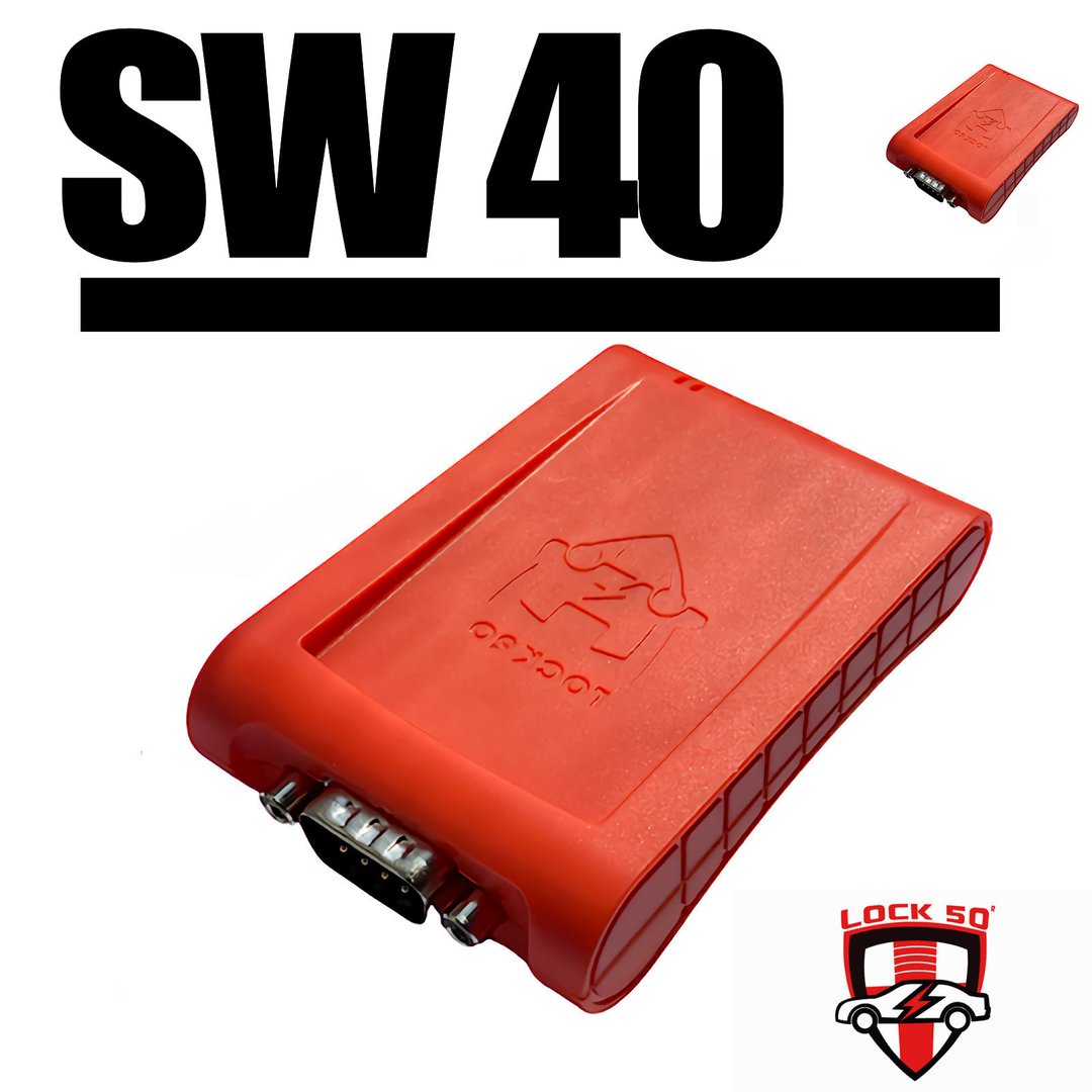 Lock50 SW40+ software interface showing successful RFA EVA 2 unlock for 2020+ JLR vehicles