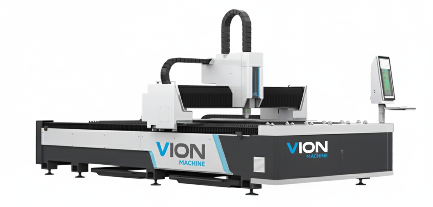 VLO Açık tip fiber lazer kesim makinesi