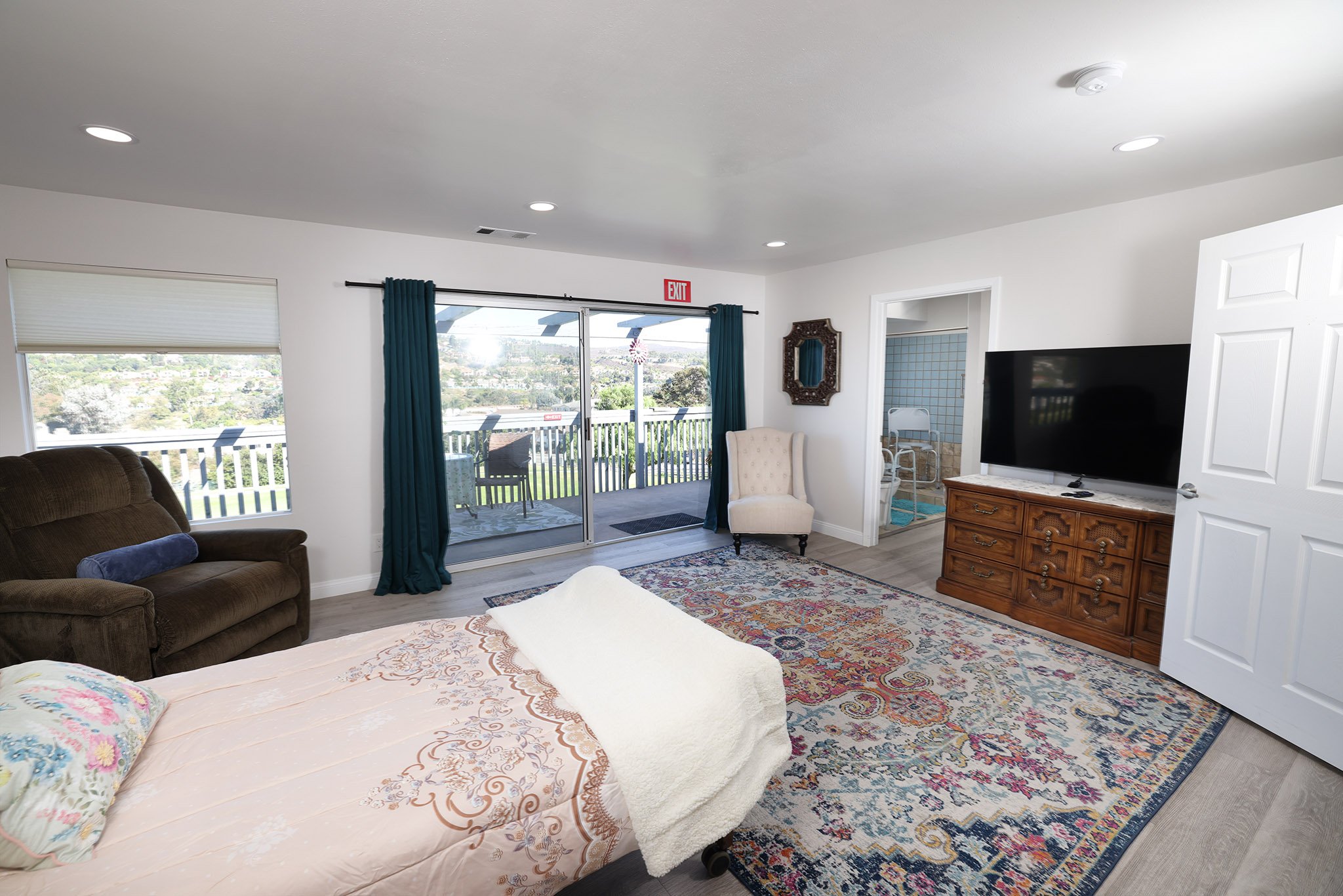 Coastal Comforts master bedroom