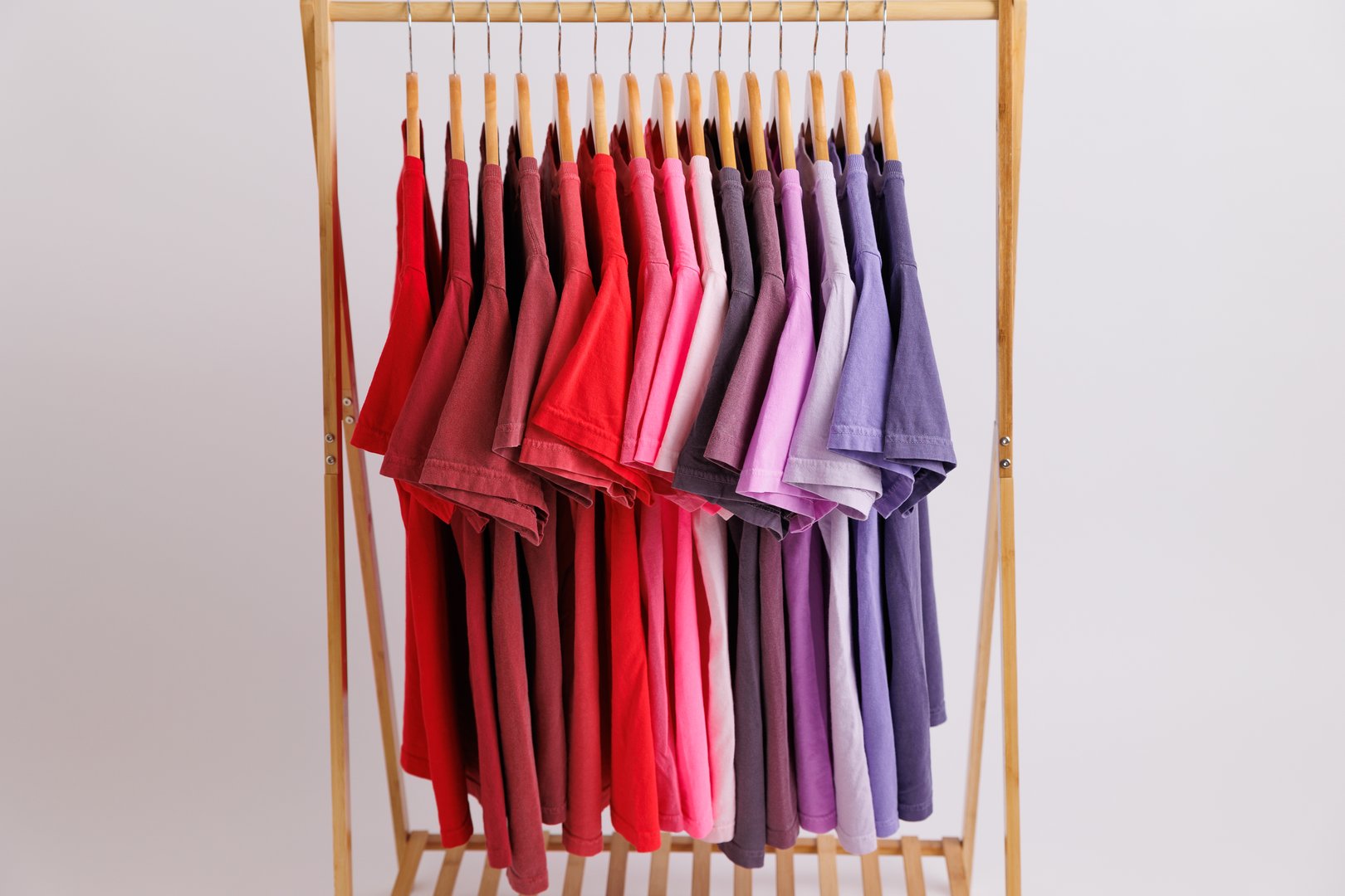 blank shirt flat lay for mockup