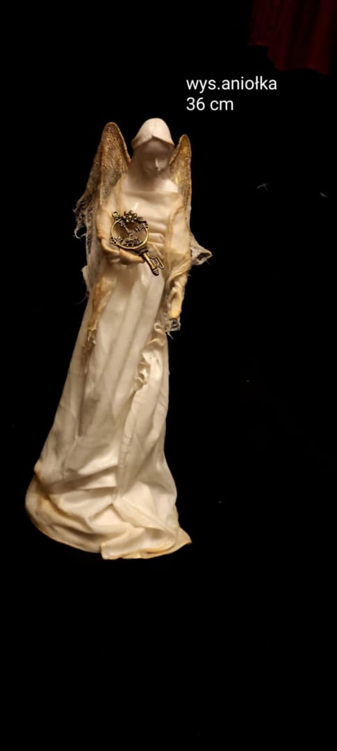 Ręcznie robiony anioł