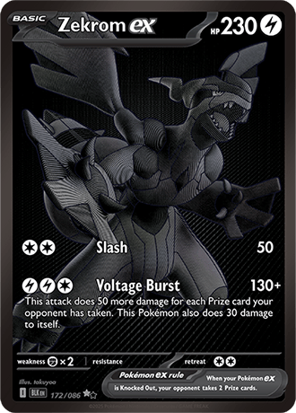 Pokemon kort fra Black Bolt serien