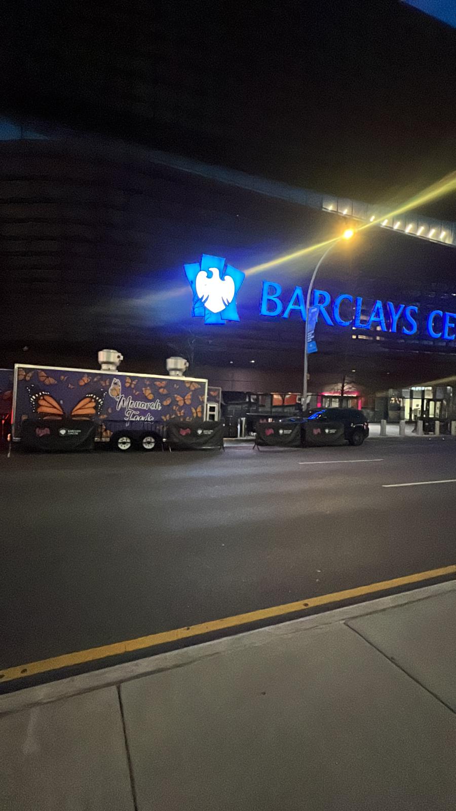 Monarch Foods mobile kitchen and catering setup