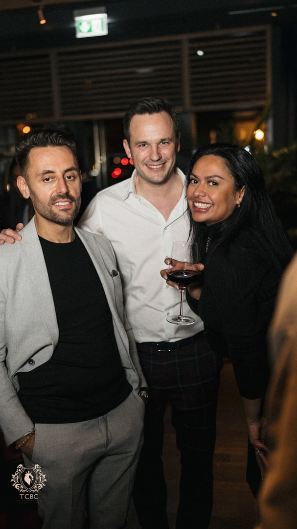 Exclusive networking event with business professionals