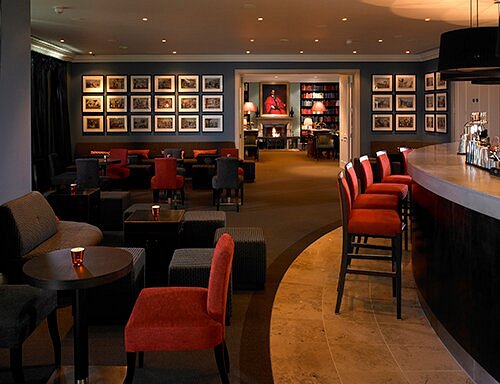 Bowood Hotel ornamental lake and Capability Brown landscape gardens