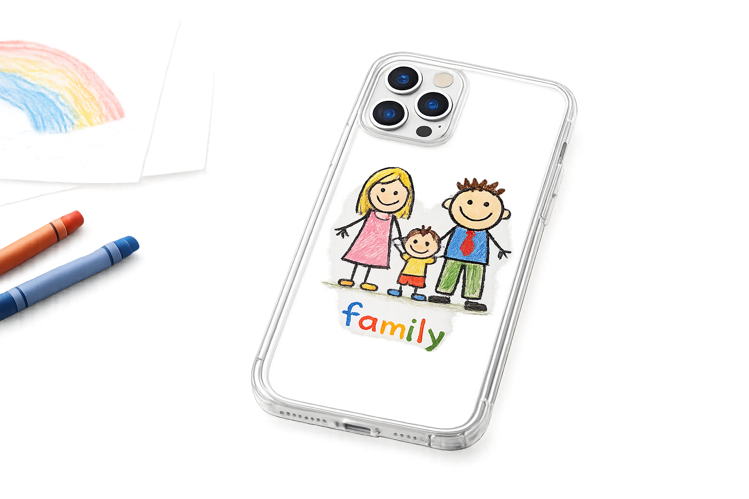 Phone case with custom design