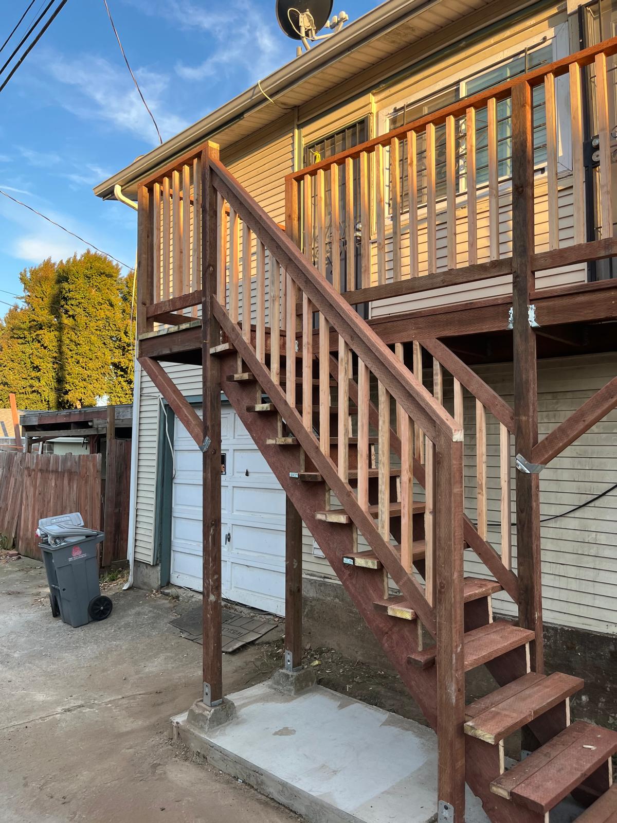 Proyecto de construcción de terraza profesional