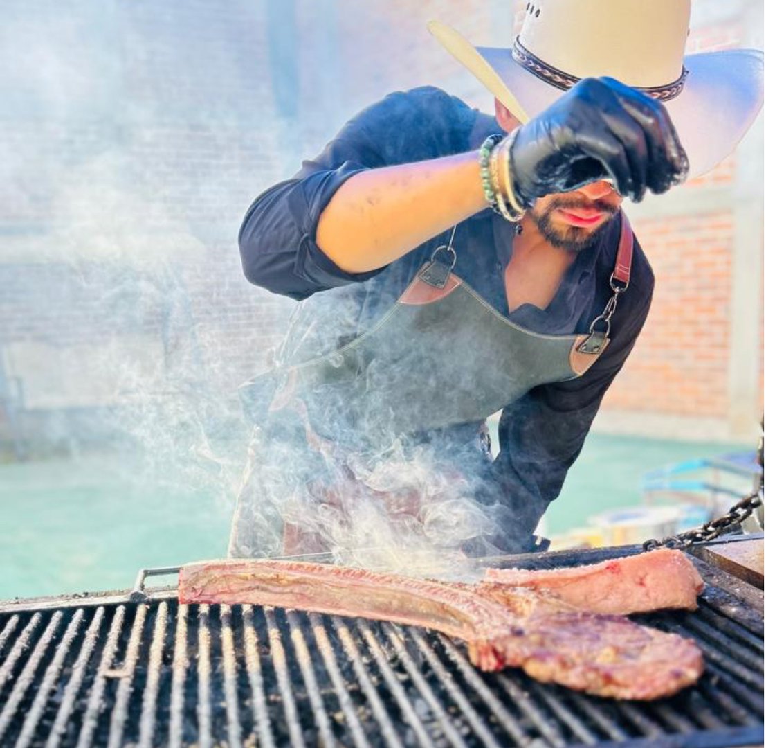 Parrillada en acción