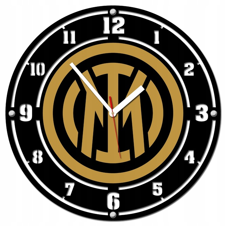 Zegar Inter Mediolan Nerazzurri