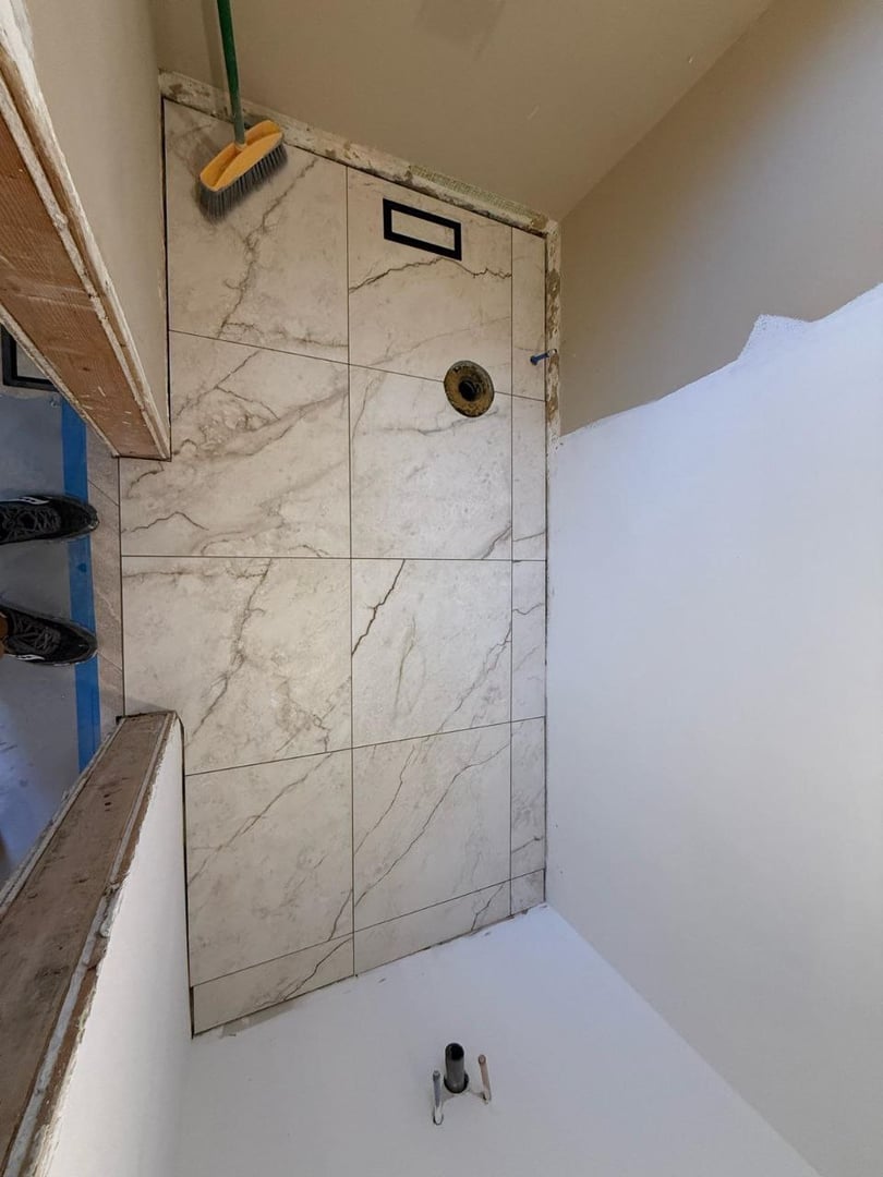 Tile Work & Luxury Showers project