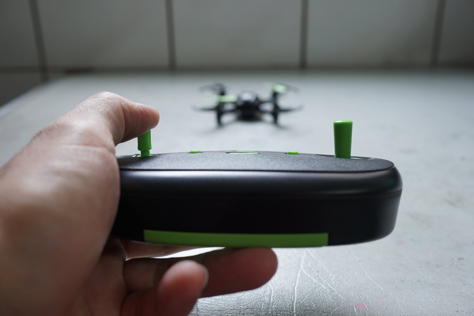 Imagery about toys, childhood, and aerial photography.