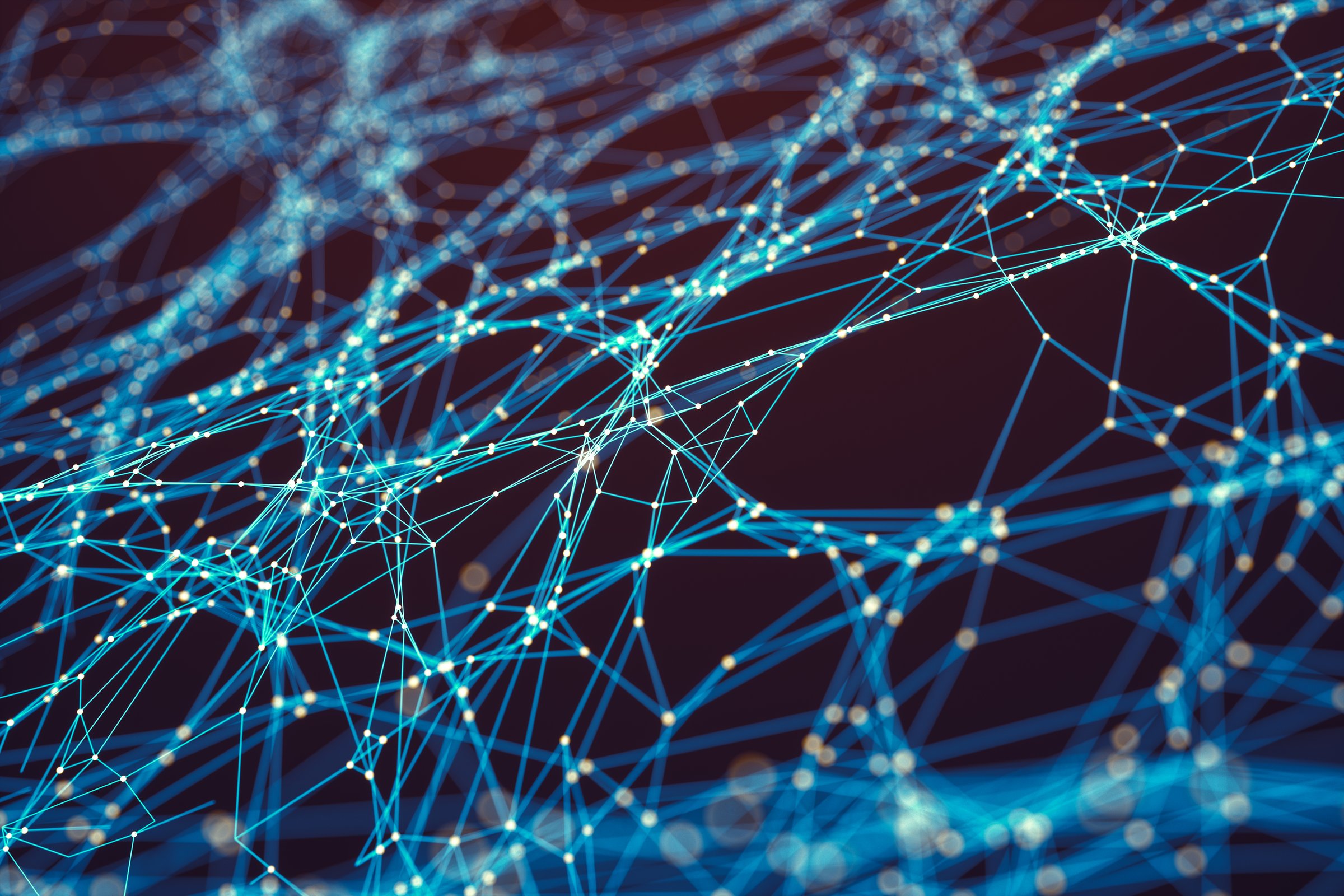 Abstract Neural Network Background