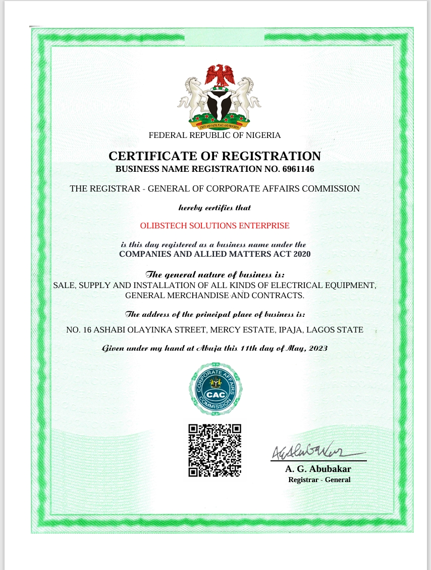 OLIBSTECH SOLUTIONS Enterprise Achievements