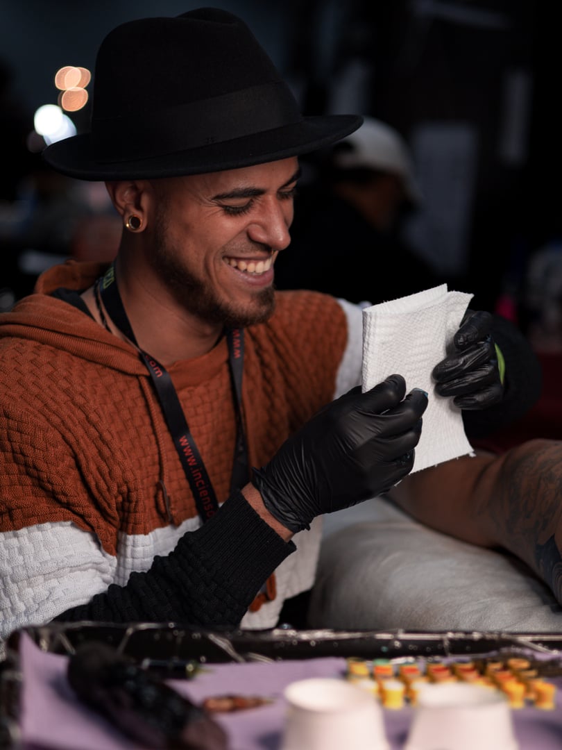 Professional tattoo aftercare