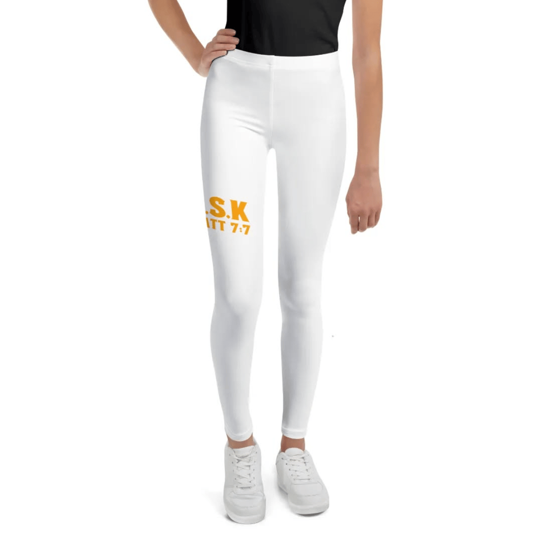 Premium White Leggings