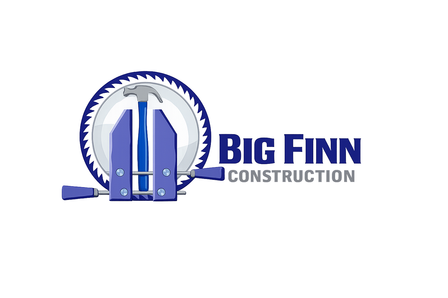Big Finn Construction Logo
