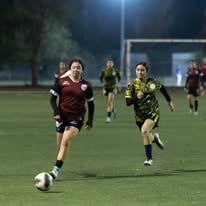 Disputa de balón - partido competitivo Liga Universitaria