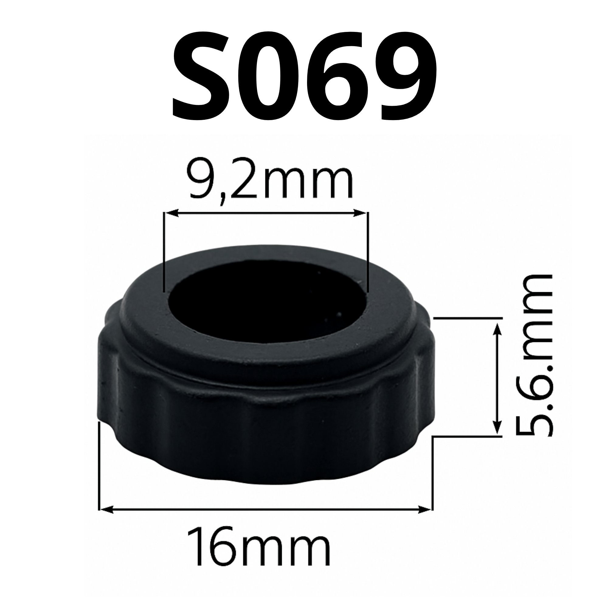 S069 Asiento Inyector GMC, Toyota