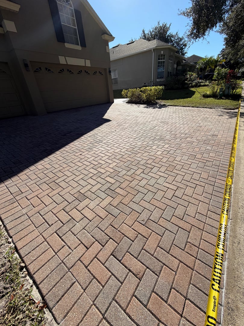 Sealed Pavers