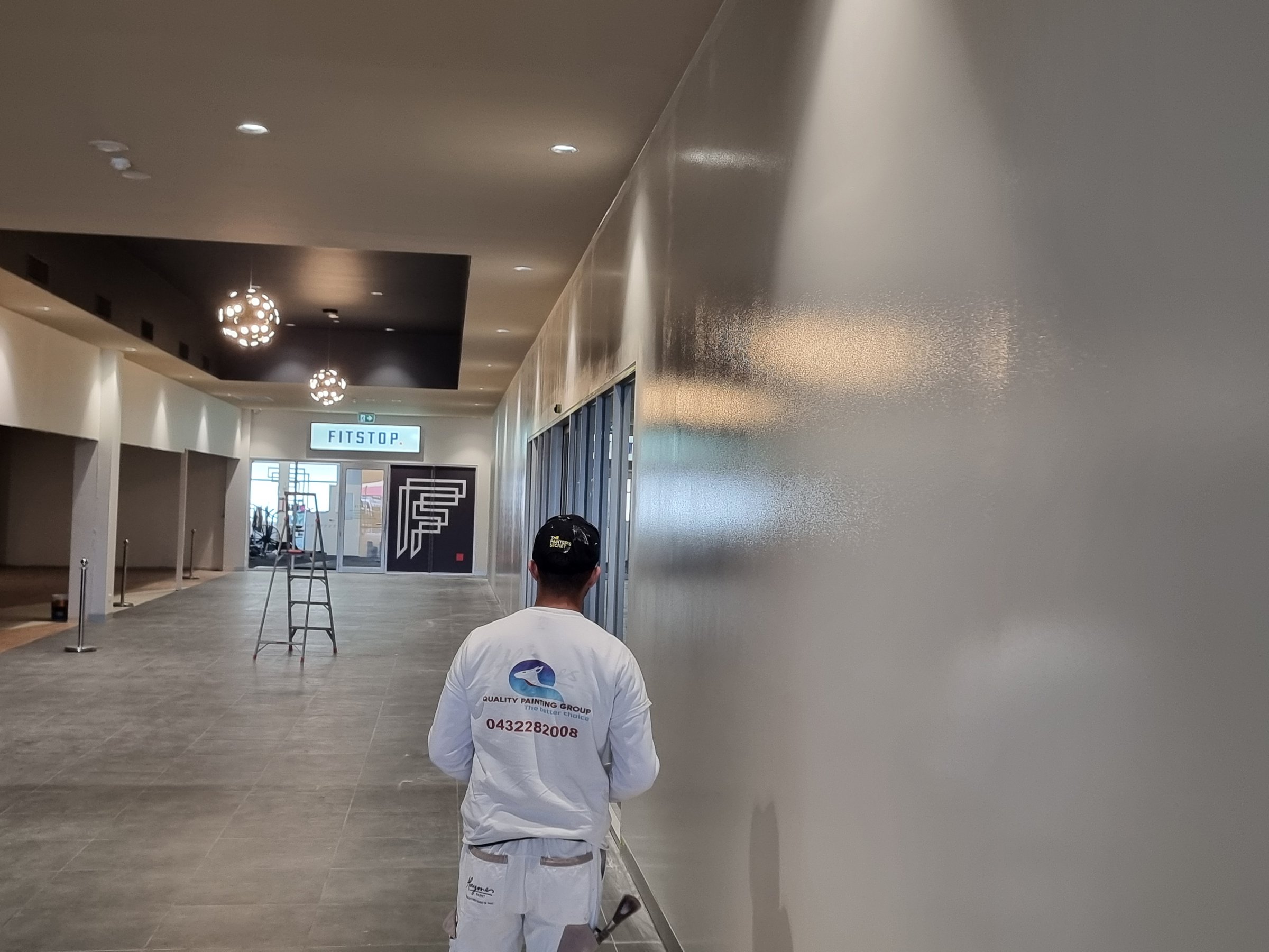 Commercial painting service