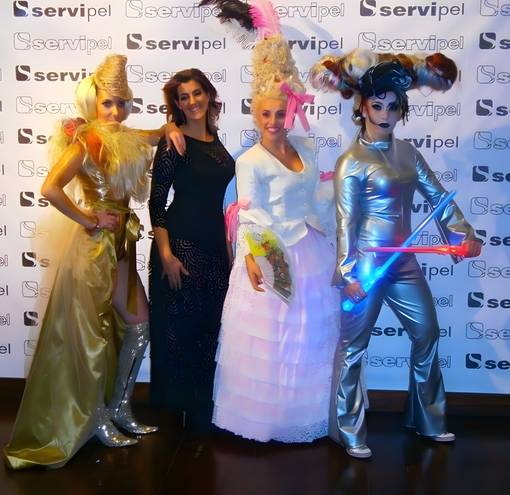 Sandra França a trabalhar