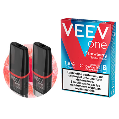 Capsule VEEV One Strawberry e-liquide fr