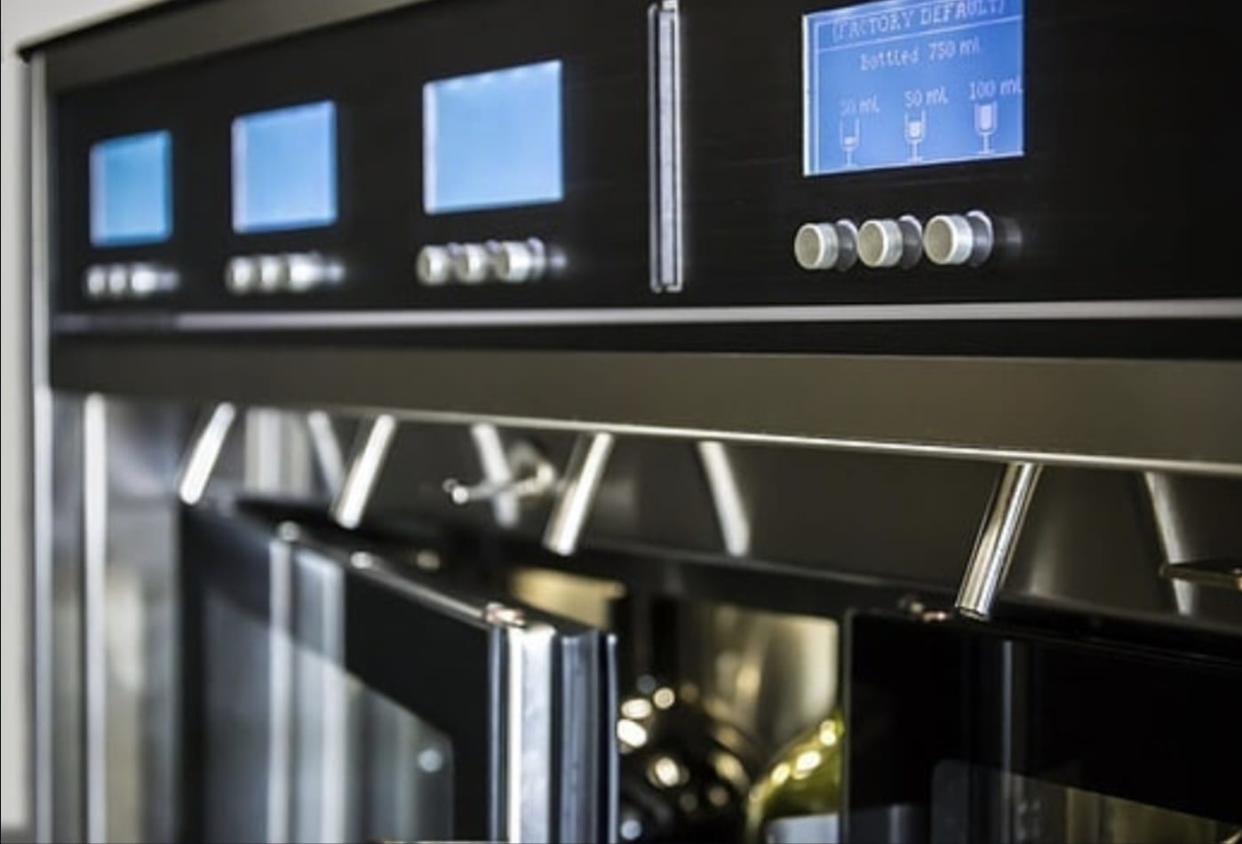 Dispensador WineEmotion compacto para bares y vinotecas