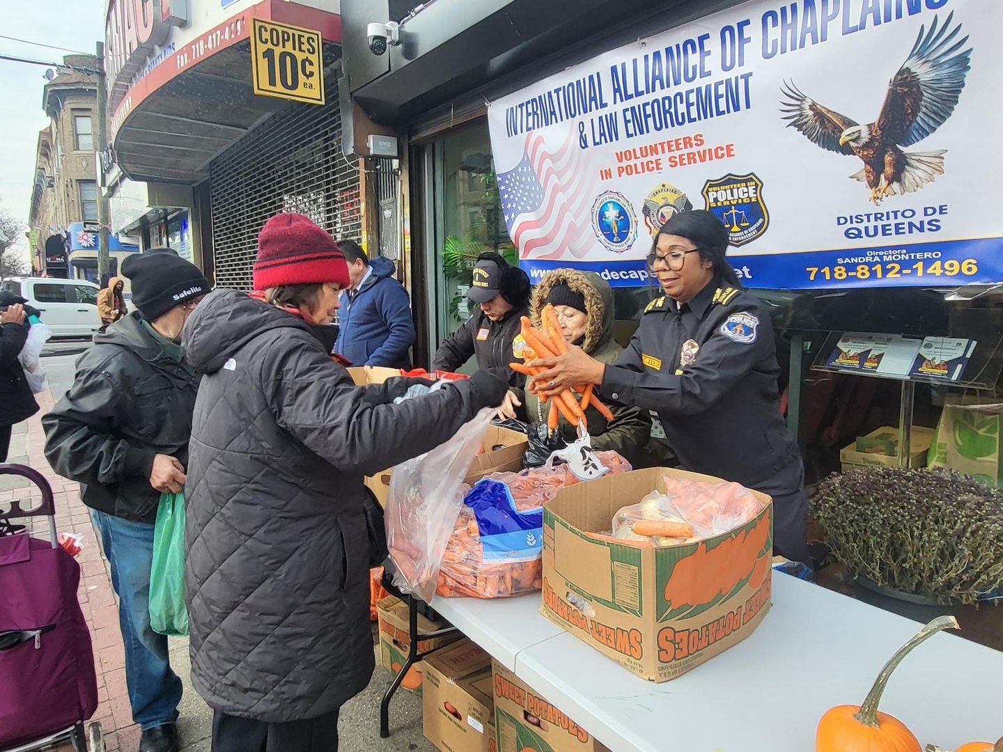 Ministry volunteer team member