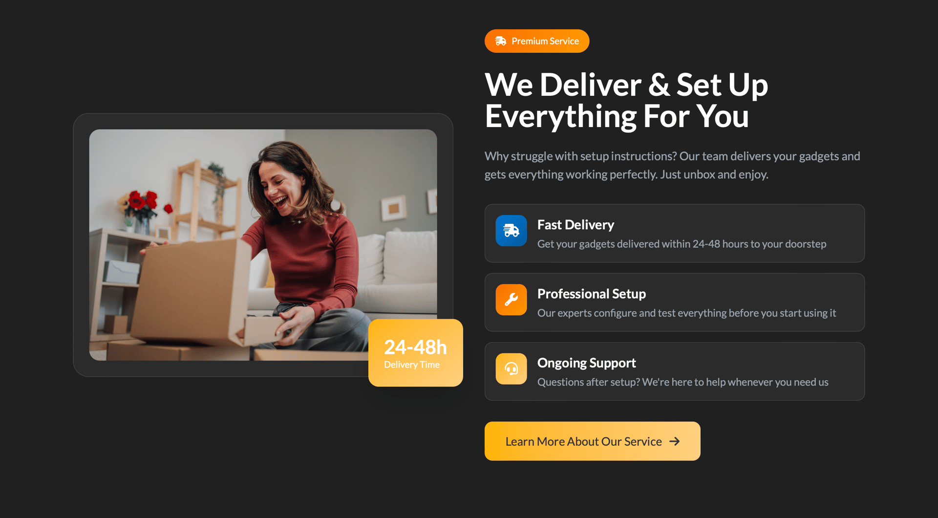 Gadget Gang Tech Marketplace screenshot