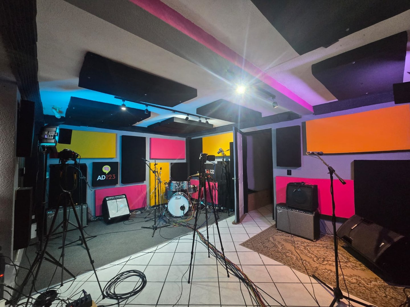 Estudio de grabación y mezcla profesional