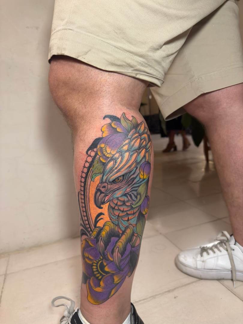 Tatuaje realizado por Victoria Lavā - Trabajo de portafolio