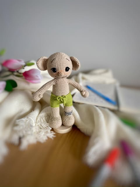 Maskotka szydełkowa