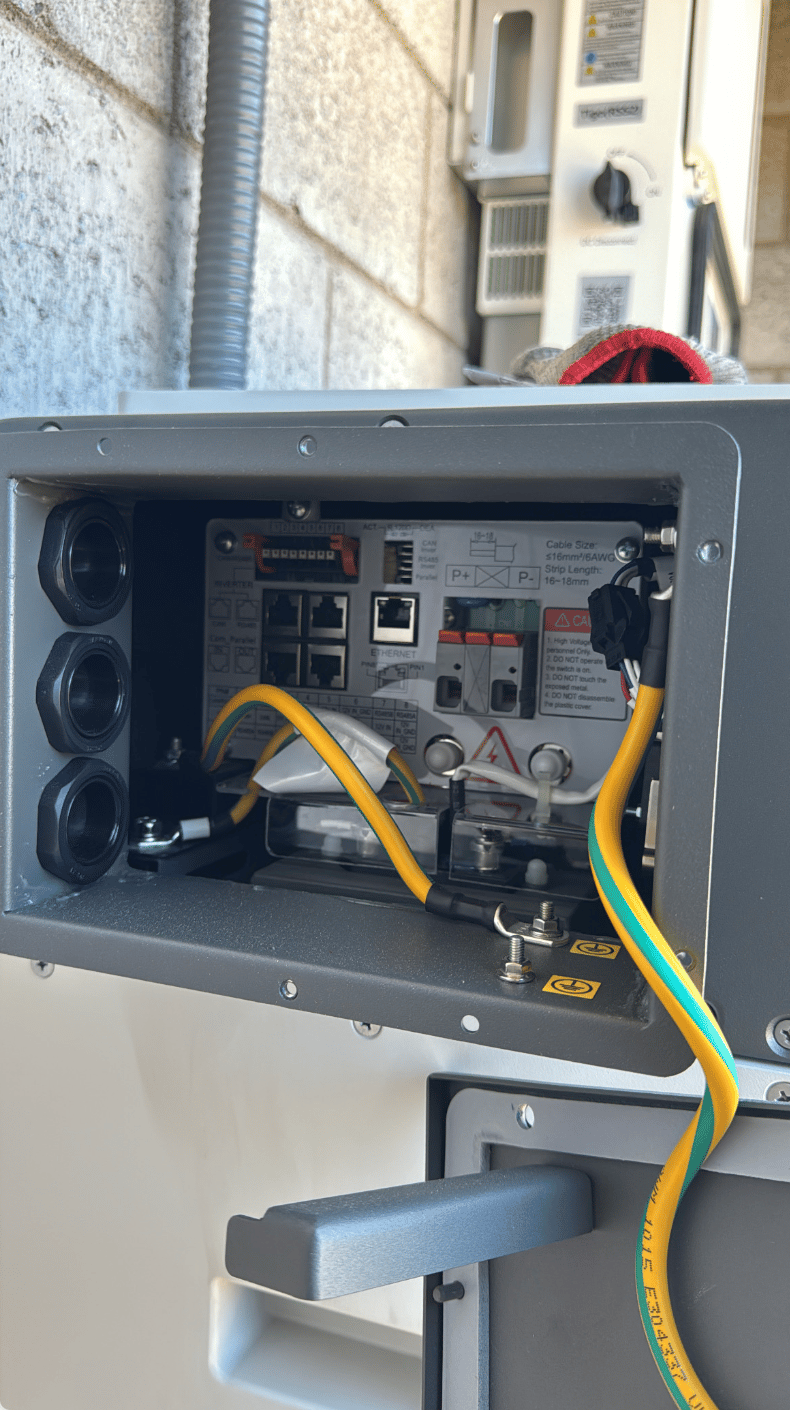 Sistema de baterías solares 15kWh